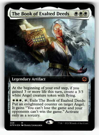 The Book of Exalted Deeds (Extended Art) – 359 AFR: Adventures in the Forgotten Realms M Foil NM