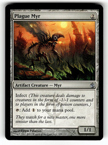 Plague Myr – 125 MBS: Mirrodin Besieged U LP