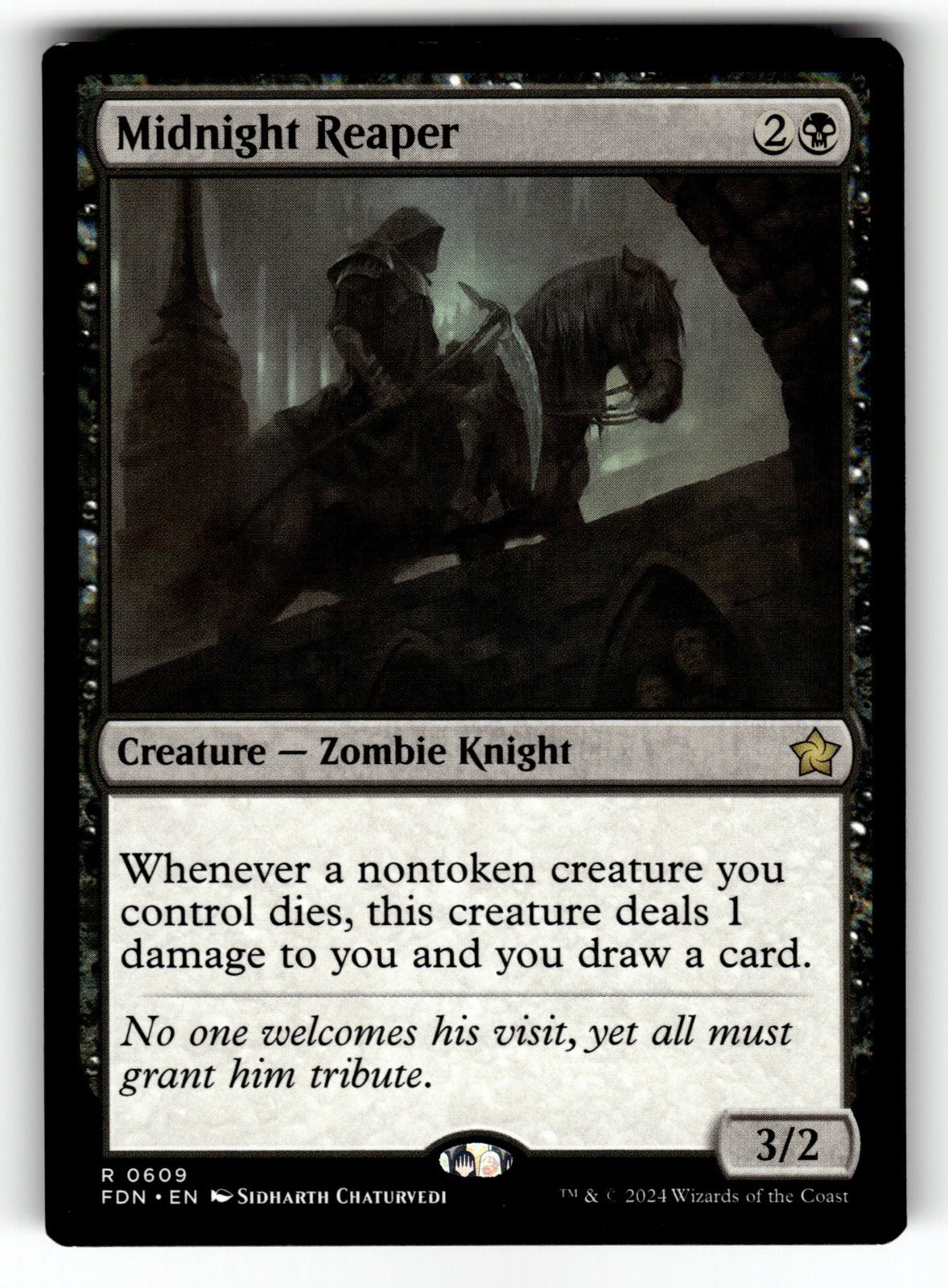 Midnight Reaper – 609 FDN: Foundations R NM