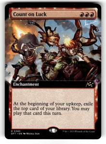 Count on Luck (Extended Art) – 385 DFT: Aetherdrift R NM