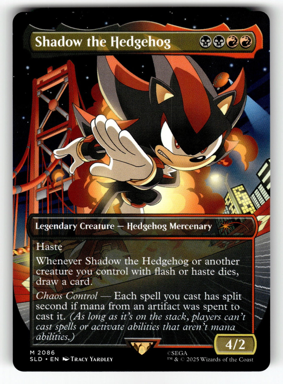Shadow the Hedgehog – 2086 SLD: Secret Lair Drop Series M NM