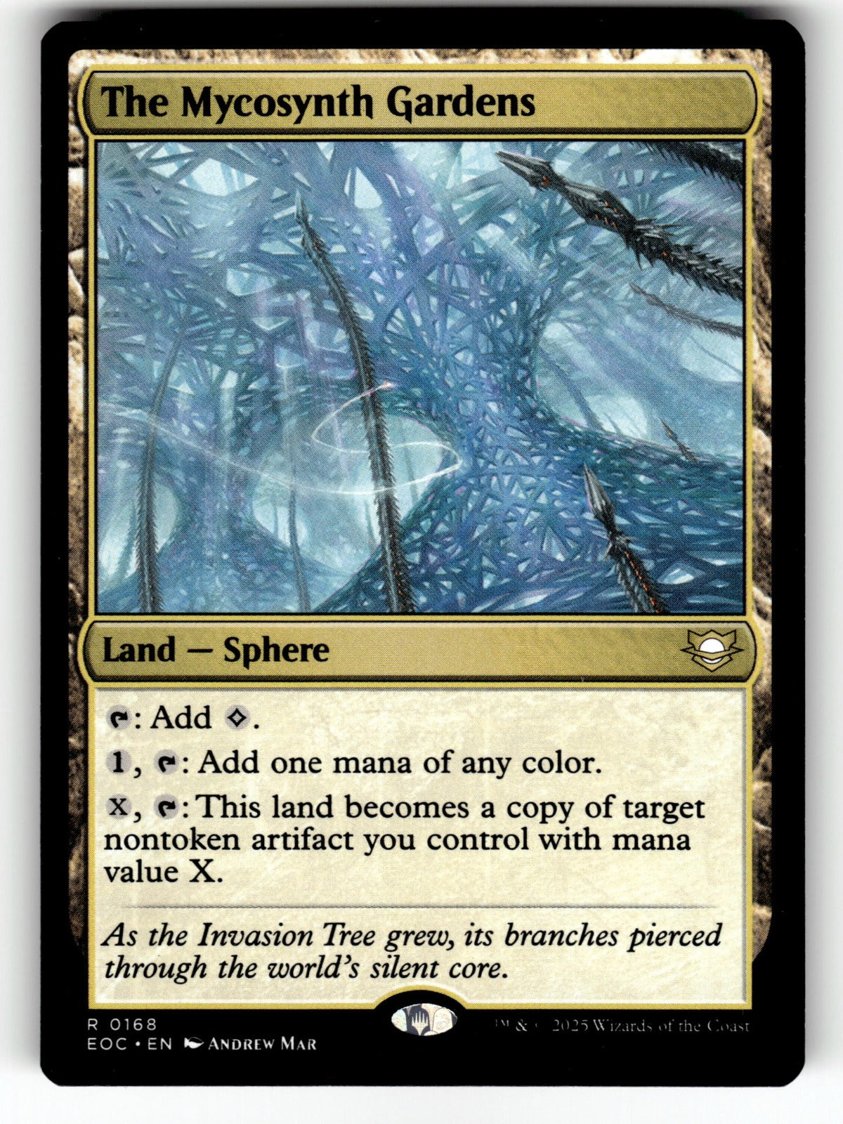 The Mycosynth Gardens – 168 EOC: Commander: Edge of Eternities R NM