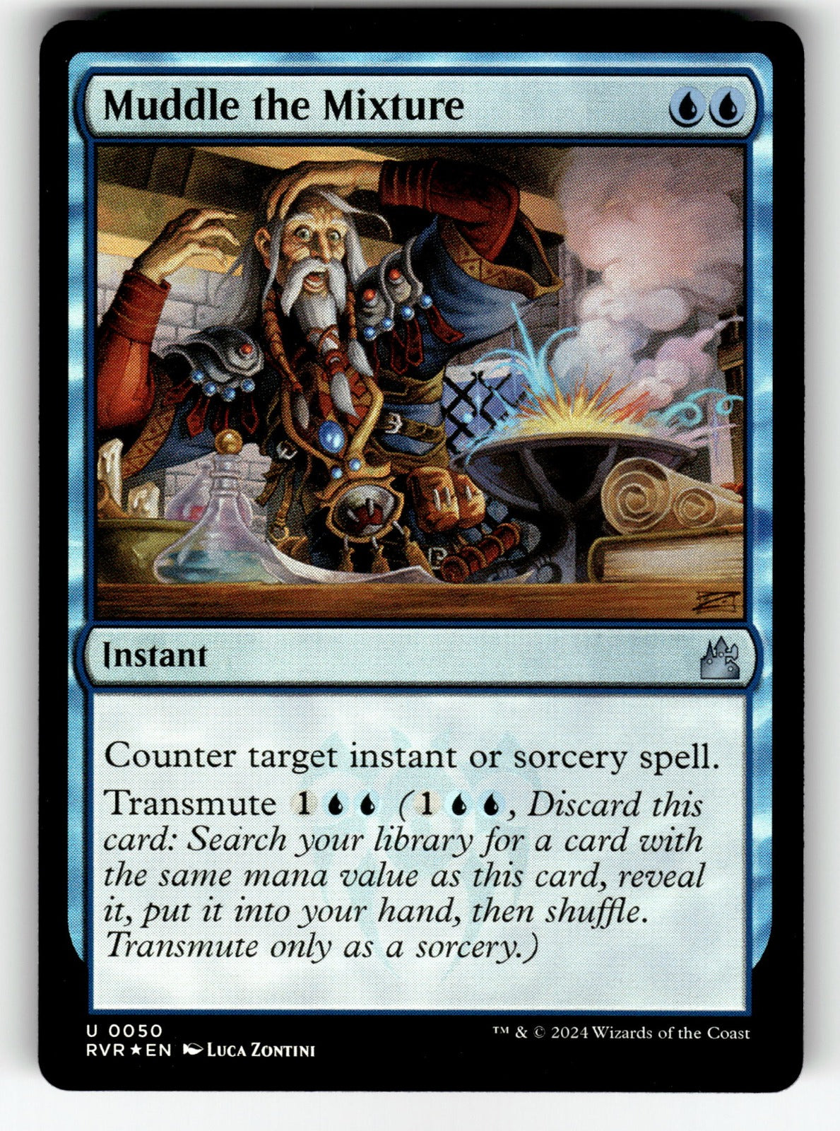 Muddle the Mixture – 50 RVR: Ravnica Remastered U Foil LP