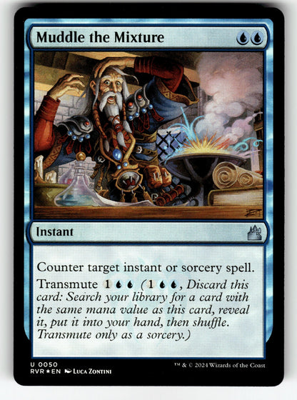Muddle the Mixture – 50 RVR: Ravnica Remastered U Foil LP