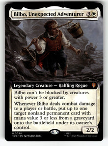 Bilbo, Unexpected Adventurer (Extended Art) – 98 HOC: The Hobbit: Eternal-Legal M NM