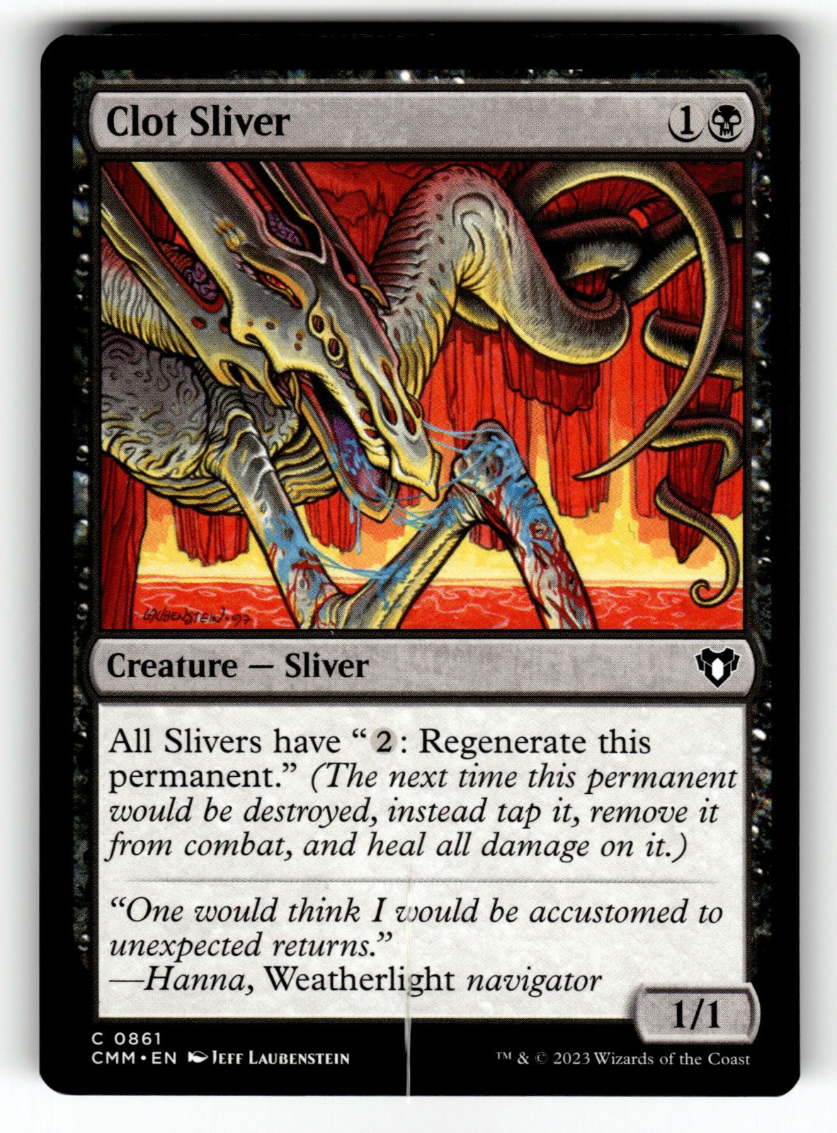 Clot Sliver – 861 CMM: Commander Masters C NM