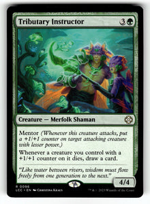 Tributary Instructor – 96 LCC: Commander: The Lost Caverns of Ixalan R NM