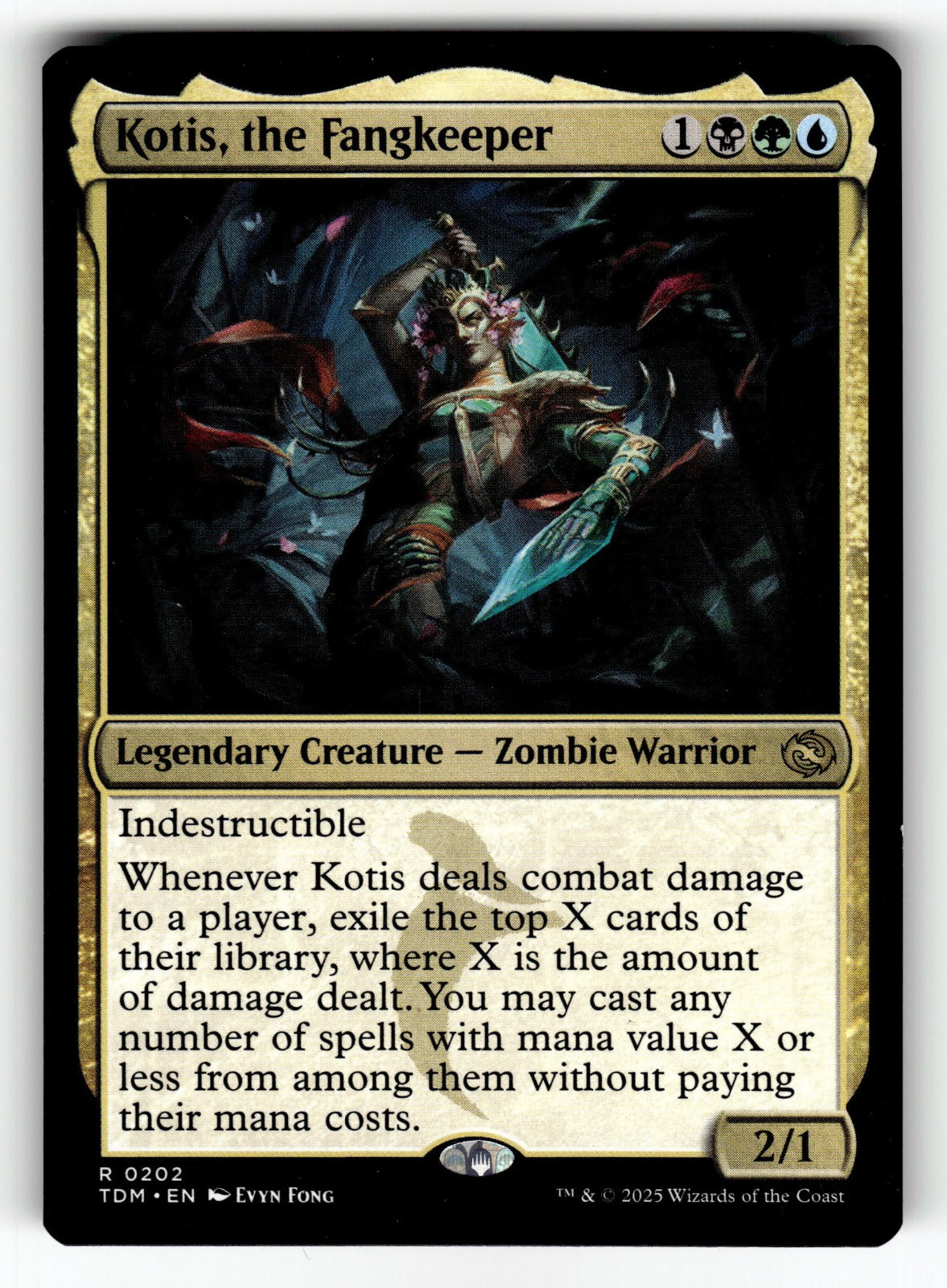 Kotis, the Fangkeeper – 202 TDM: Tarkir: Dragonstorm R LP