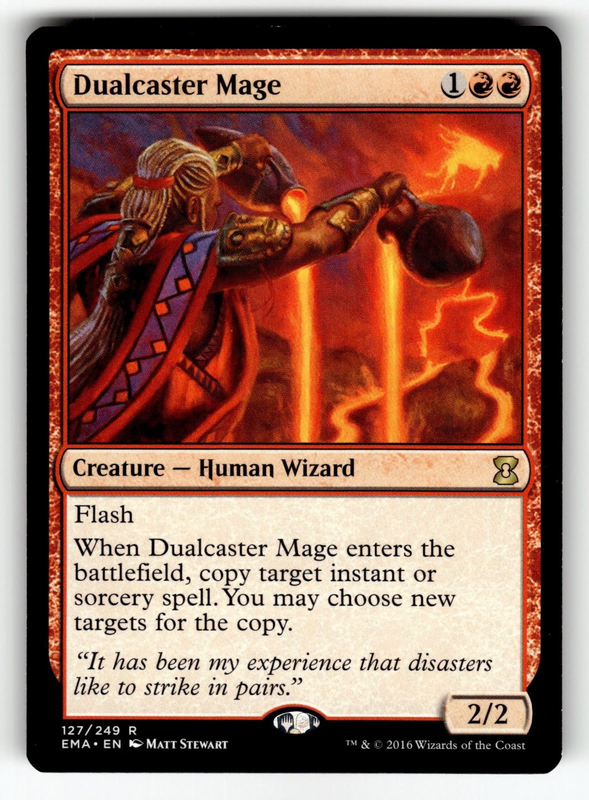 Dualcaster Mage – 127 EMA: Eternal Masters R LP
