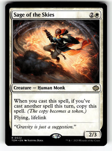Sage of the Skies – 22 TDM: Tarkir: Dragonstorm R NM