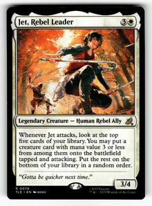 Jet, Rebel Leader – 78 TLE: Avatar: The Last Airbender: Eternal-Legal R NM