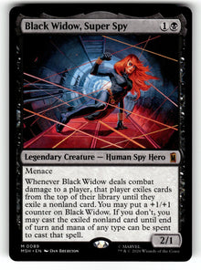Black Widow, Super Spy – 89 MSH: Marvel Super Heroes M NM