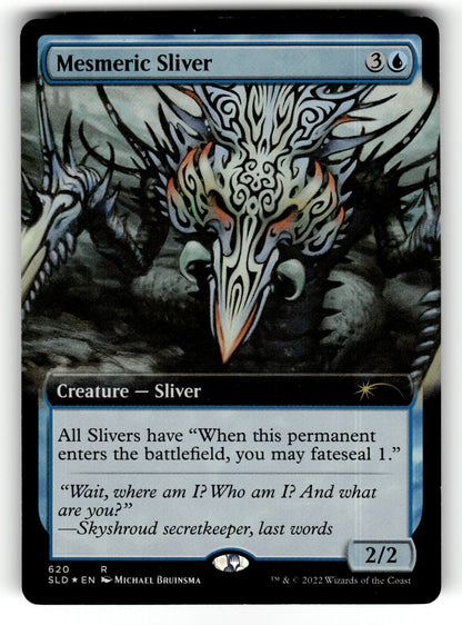 Mesmeric Sliver (Extended Art) – 620 SLD: Secret Lair Drop Series R Foil LP