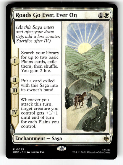 Roads Go Ever, Ever On – 25 HOB: The Hobbit R NM