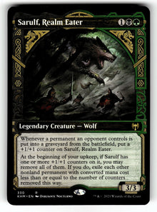 Sarulf, Realm Eater (Showcase) – 330 KHM: Kaldheim R NM