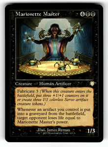 Marionette Master (Retro Frame) – 109 BRC: Commander: The Brothers' War R NM