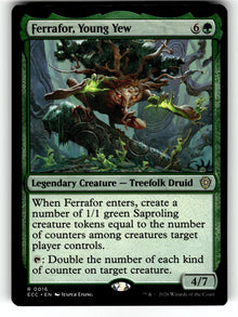 Ferrafor, Young Yew – 16 ECC: Commander: Lorwyn Eclipsed R NM