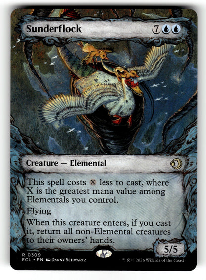 Sunderflock (Showcase) – 309 ECL: Lorwyn Eclipsed R NM