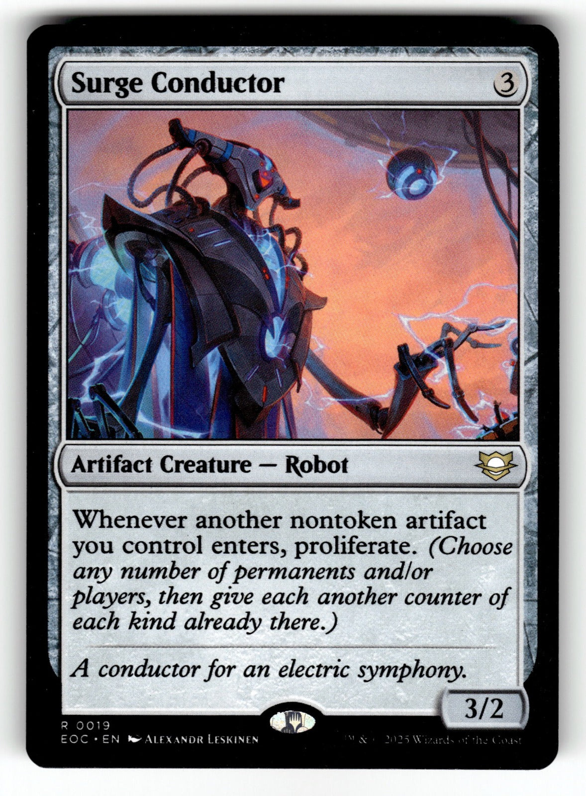 Surge Conductor – 19 EOC: Commander: Edge of Eternities R NM