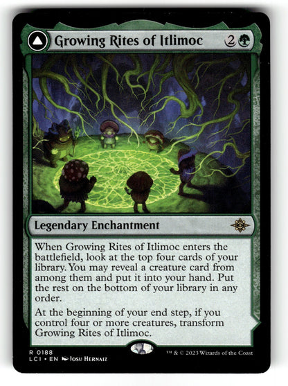 Growing Rites of Itlimoc – 188 LCI: The Lost Caverns of Ixalan R NM
