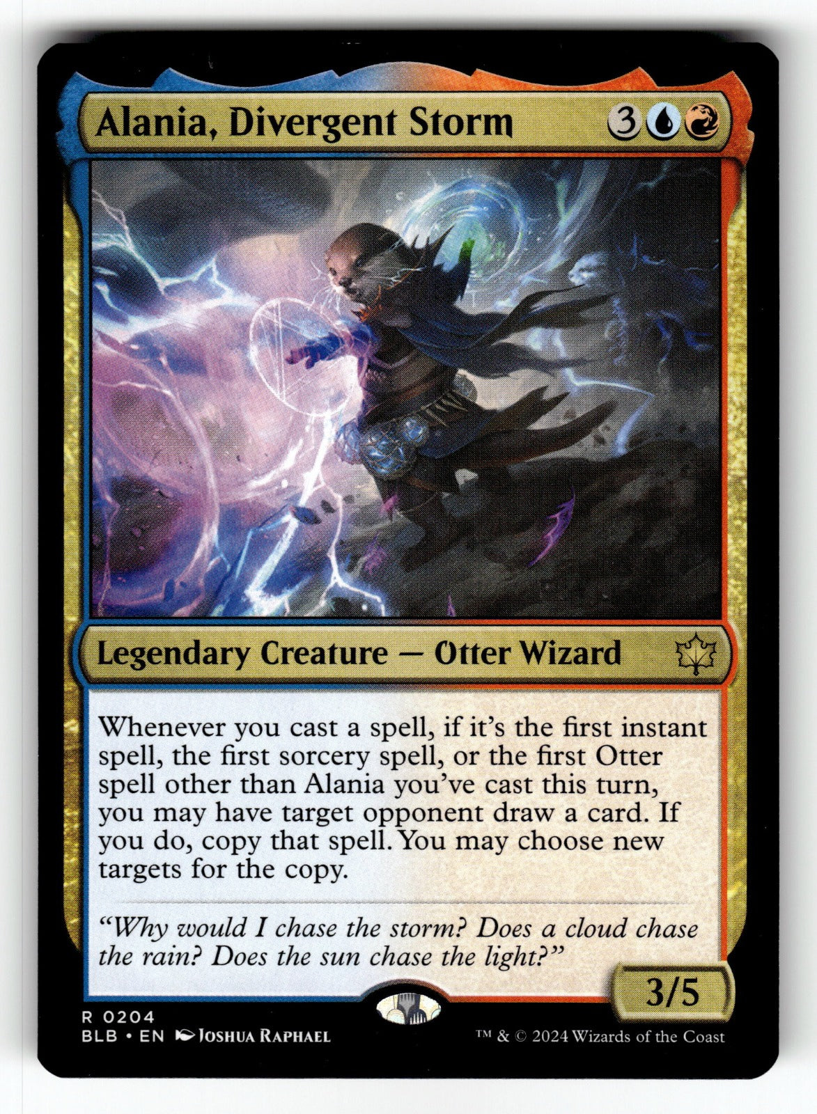Alania, Divergent Storm – 204 BLB: Bloomburrow R NM