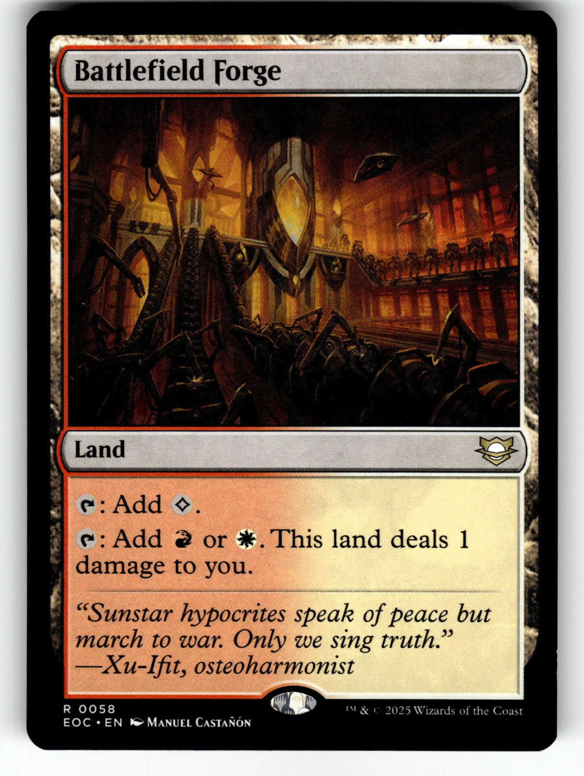 Battlefield Forge – 58 EOC: Commander: Edge of Eternities R NM