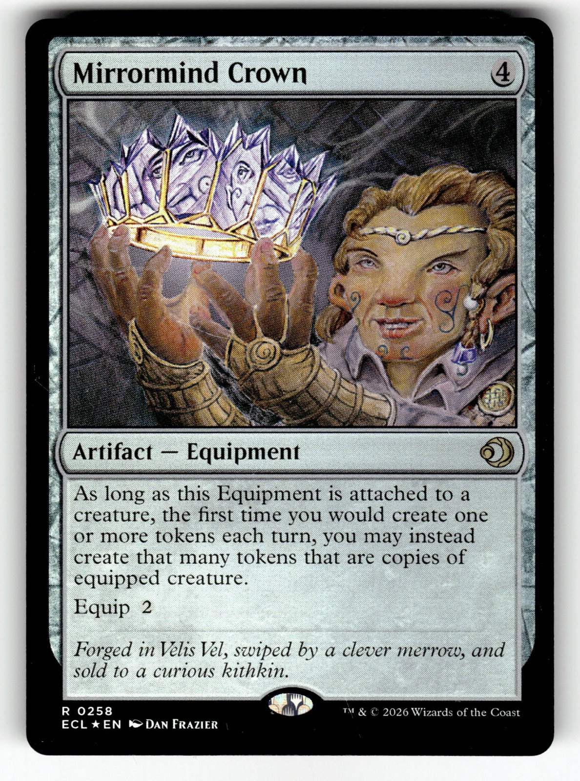 Mirrormind Crown – 258 ECL: Lorwyn Eclipsed R Foil NM