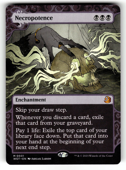 Necropotence – 31 WOT: Wilds of Eldraine: Enchanting Tales M LP