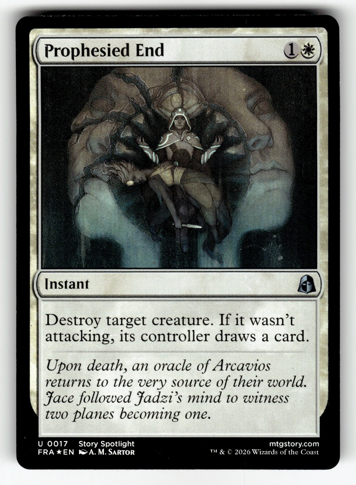 Prophesied End – 17 FRA: Reality Fracture U Foil NM