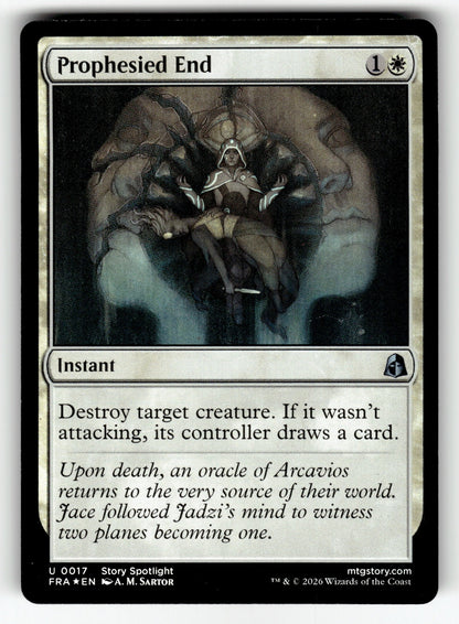 Prophesied End – 17 FRA: Reality Fracture U Foil NM