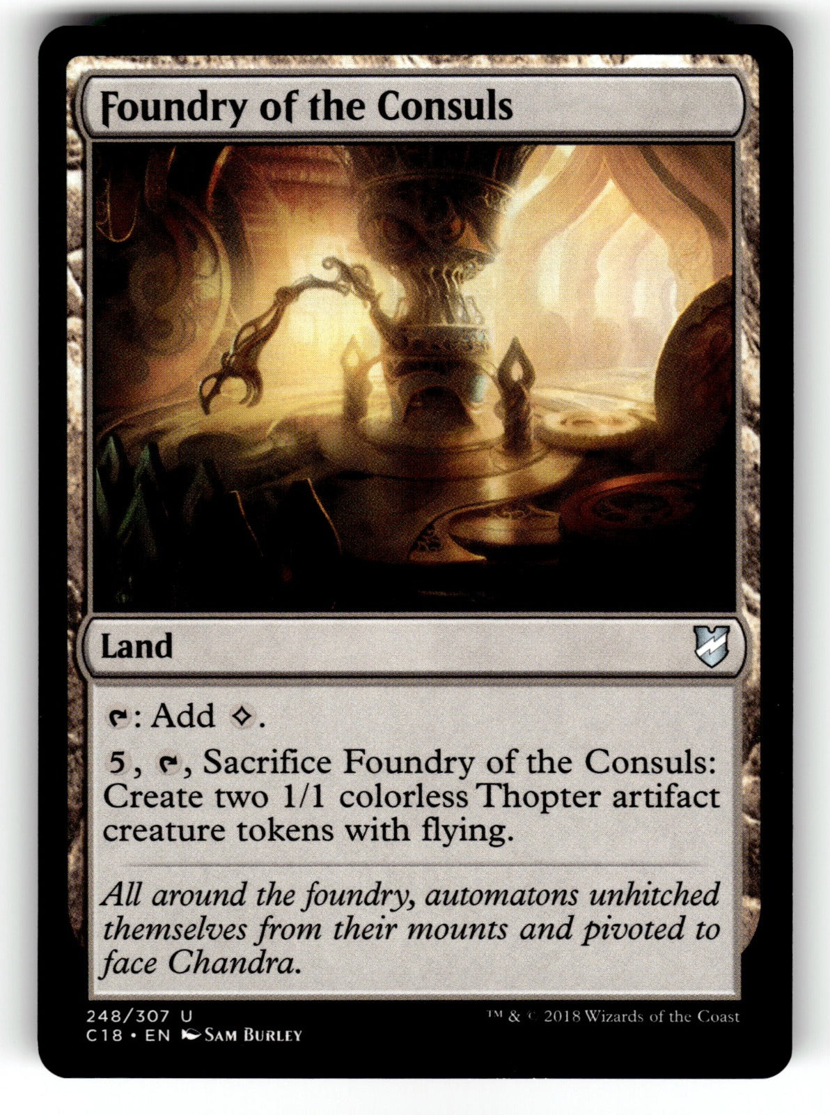 Foundry of the Consuls – 248 C18: Commander 2018 U NM