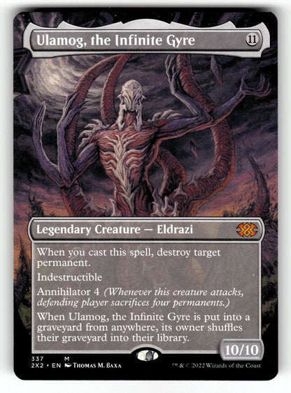 Ulamog, the Infinite Gyre (Borderless) – 337 2X2: Double Masters 2022 M LP