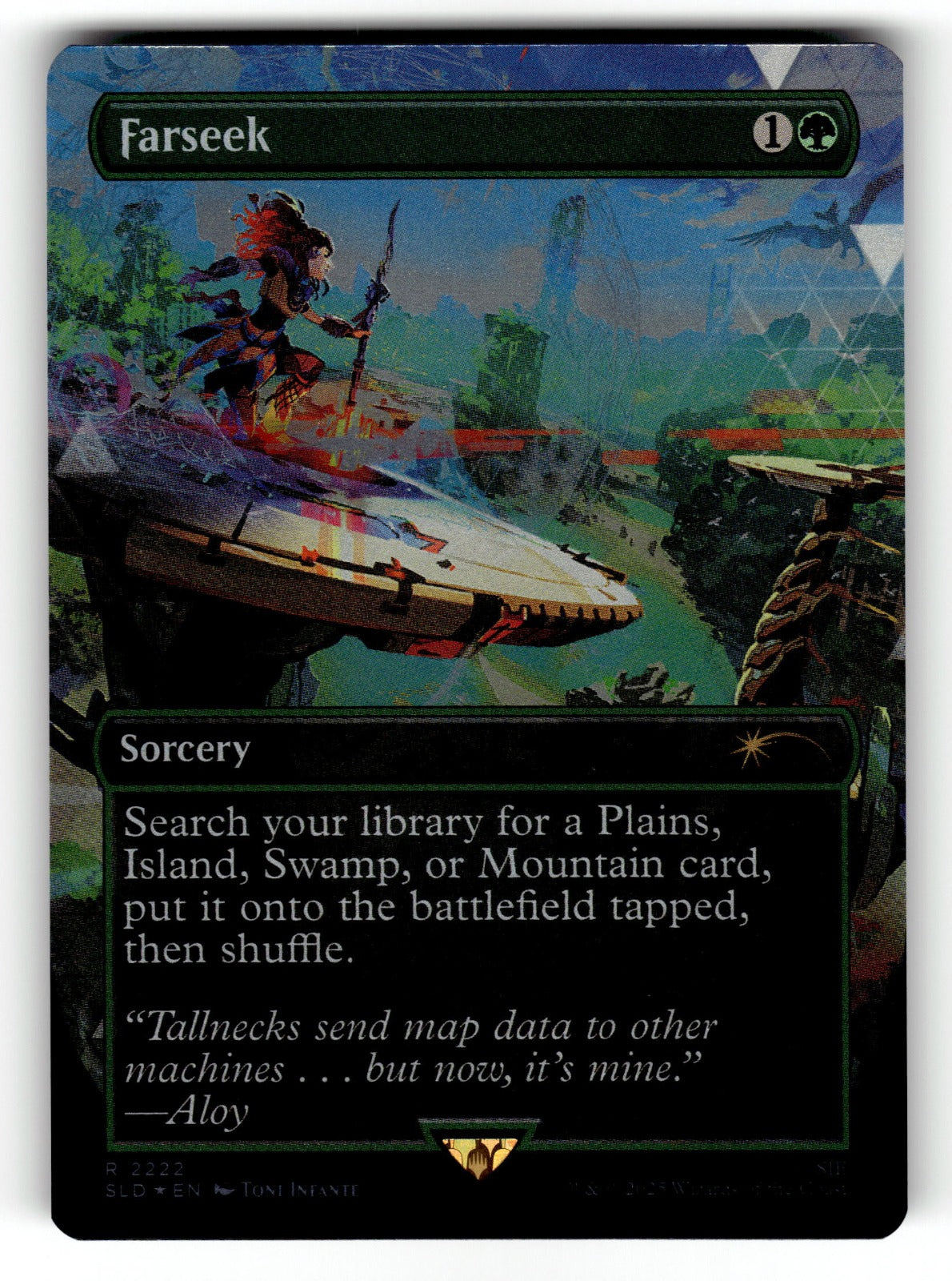 Farseek (Rainbow Foil) – 2222 SLD: Secret Lair Drop Series R Foil NM