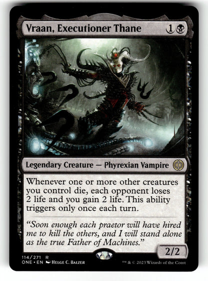 Vraan, Executioner Thane – 114 ONE: Phyrexia: All Will Be One R NM
