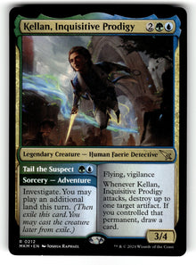 Kellan, Inquisitive Prodigy – 212 MKM: Murders at Karlov Manor R NM