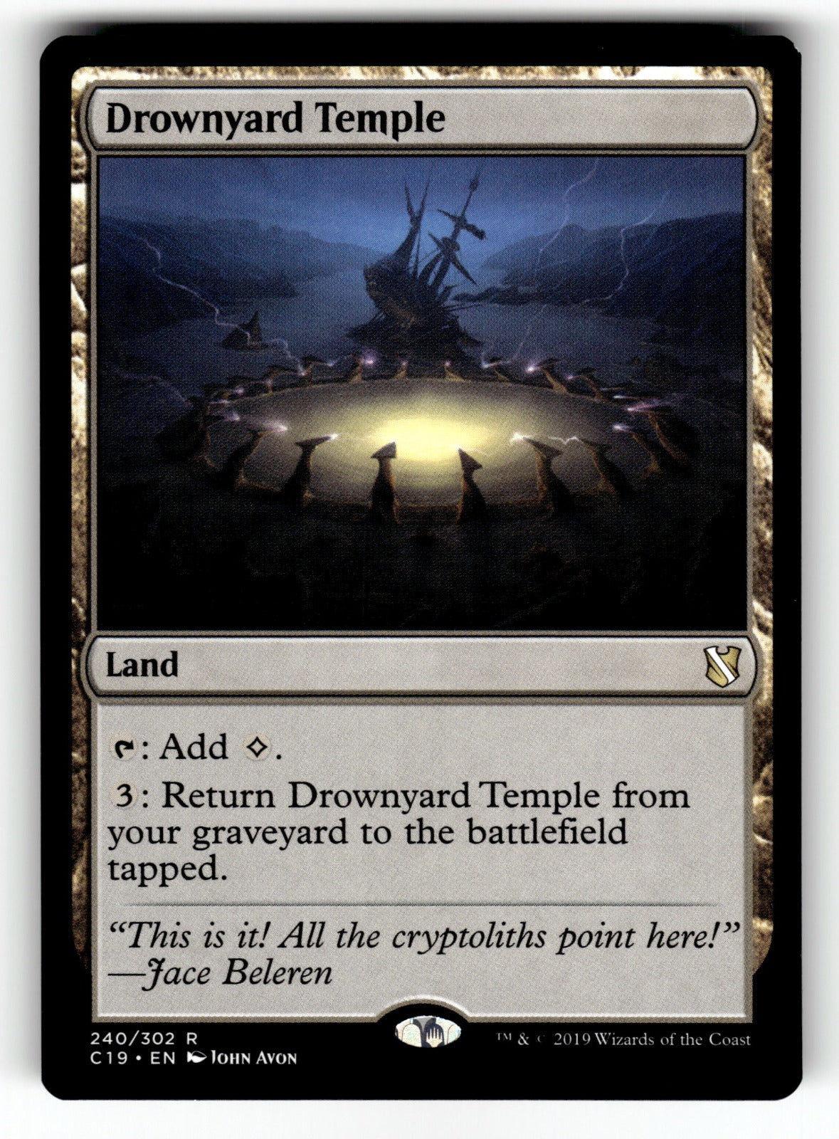 Drownyard Temple – 240 C19: Commander 2019 R LP