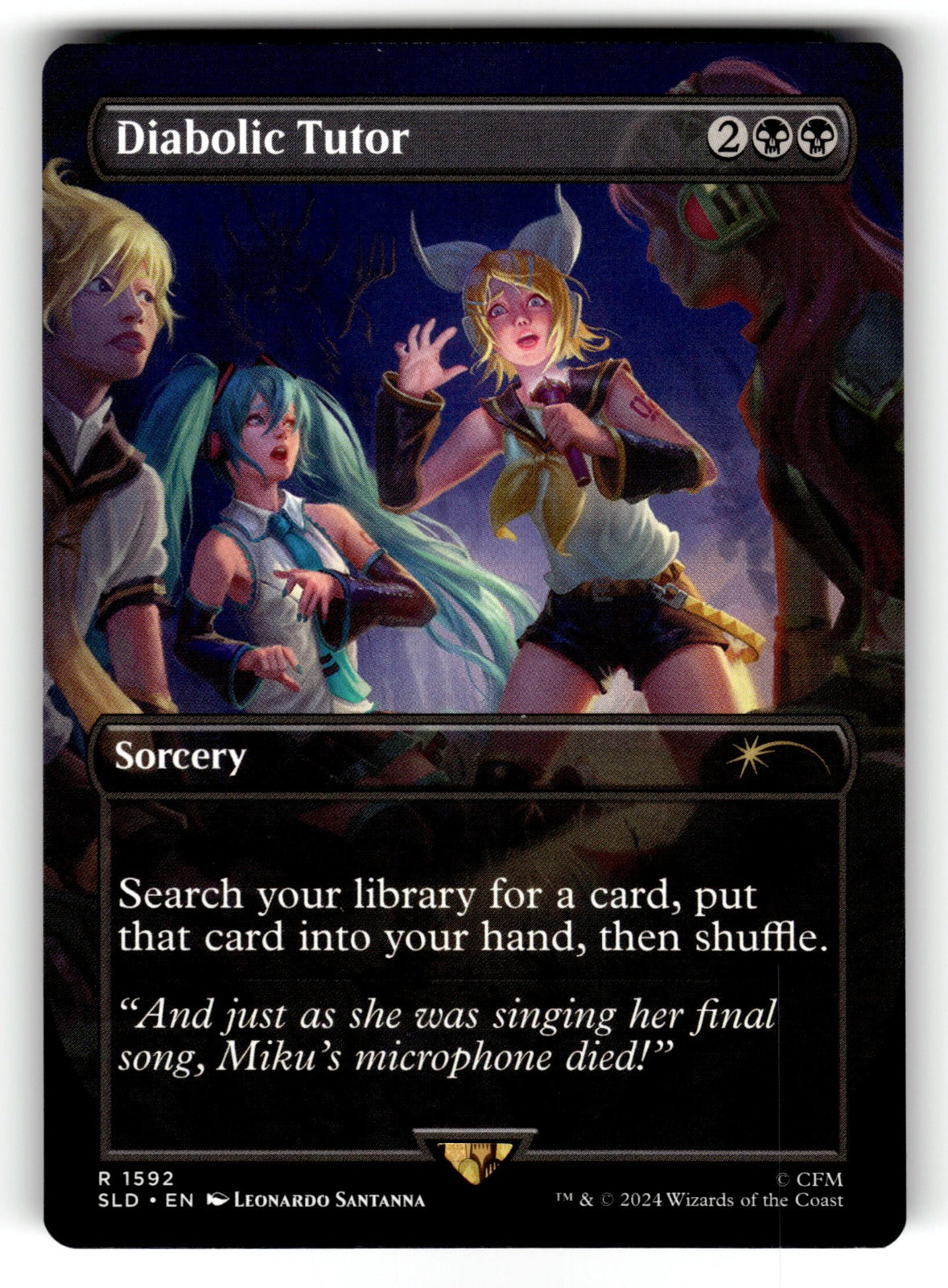 Diabolic Tutor – 1592 SLD: Secret Lair Drop Series R LP