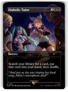 Diabolic Tutor – 1592 SLD: Secret Lair Drop Series R LP