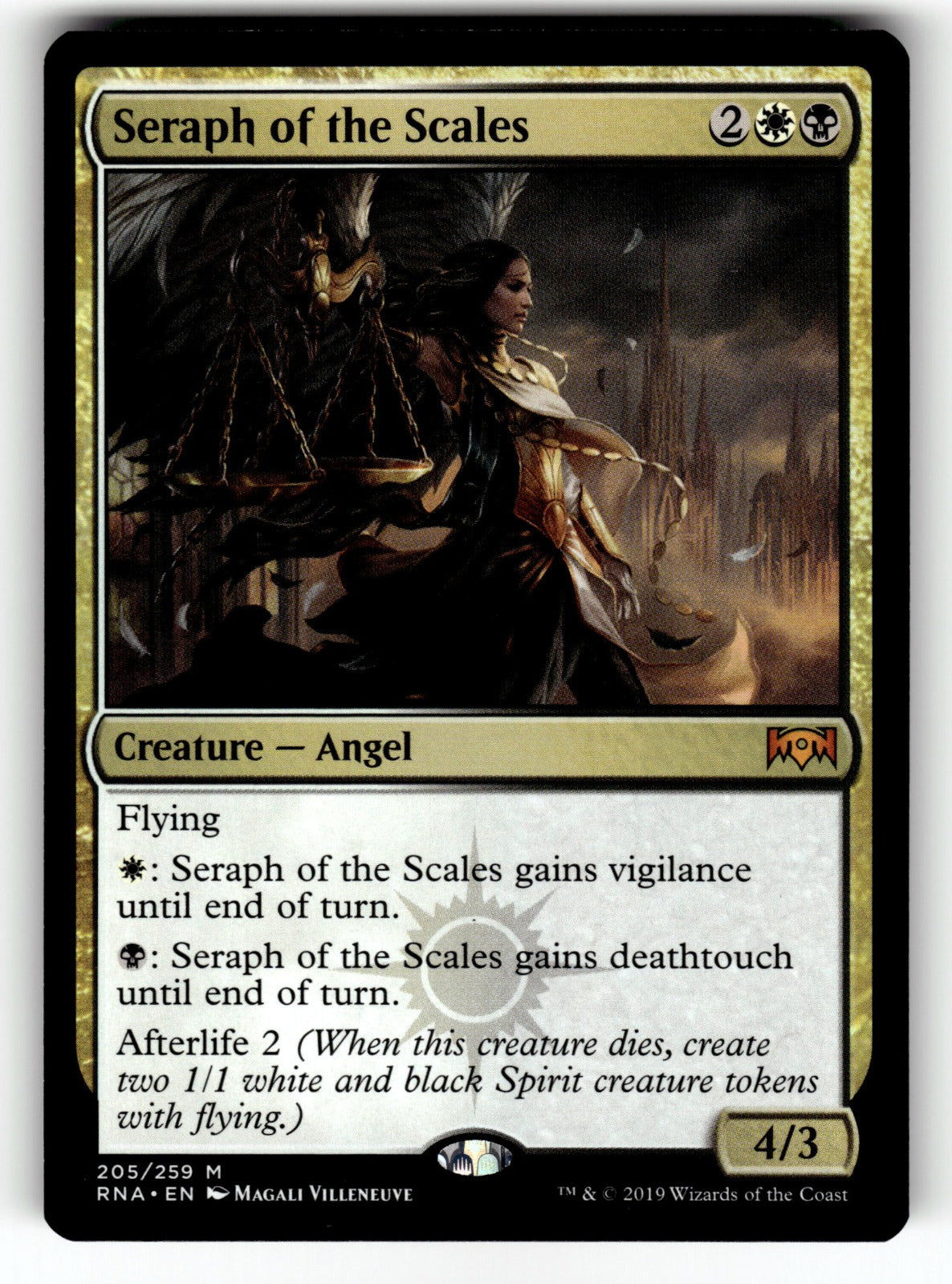 Seraph of the Scales – 205 RNA: Ravnica Allegiance M NM