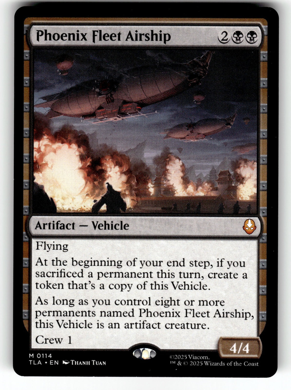 Phoenix Fleet Airship – 114 TLA: Avatar: The Last Airbender M NM