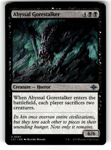 Abyssal Gorestalker – 87 LCI: The Lost Caverns of Ixalan U NM