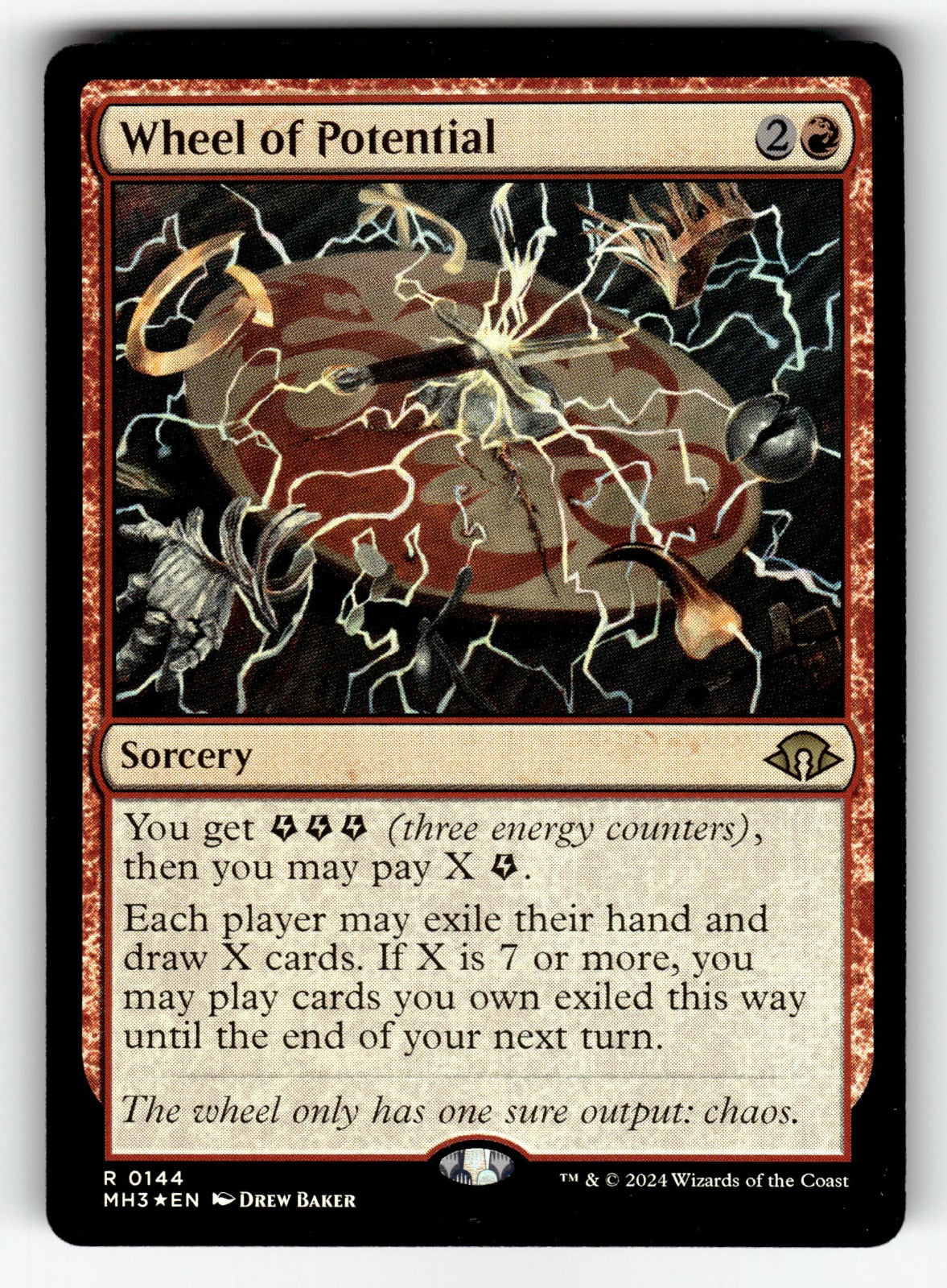 Wheel of Potential – 144 MH3: Modern Horizons 3 R Foil NM