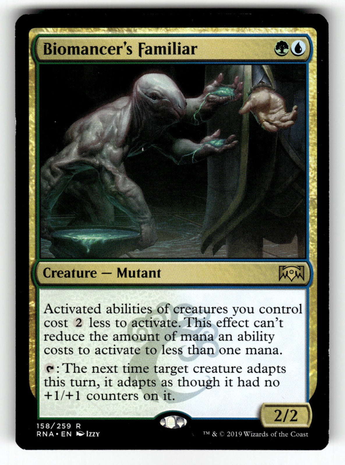 Biomancer's Familiar – 158 RNA: Ravnica Allegiance R LP