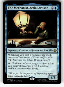 The Mechanist, Aerial Artisan – 64 TLA: Avatar: The Last Airbender R Foil NM