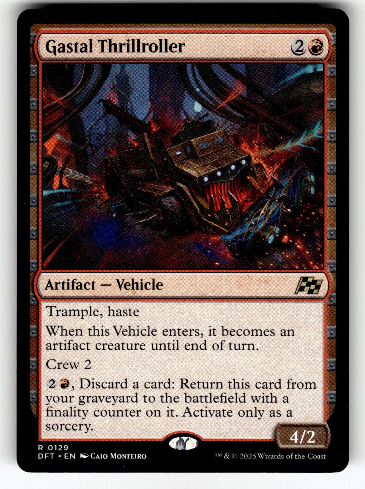 Gastal Thrillroller – 129 DFT: Aetherdrift R NM