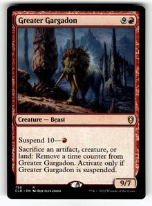 Greater Gargadon – 796 CLB: Commander Legends: Battle for Baldur's Gate R NM