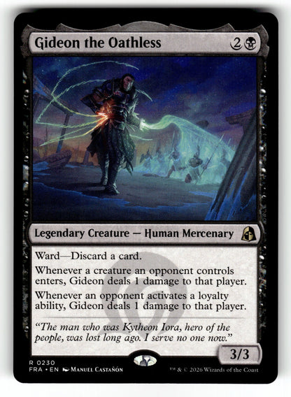 Gideon the Oathless – 230 FRA: Reality Fracture R NM
