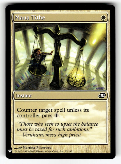 Mana Tithe – 25/165 LIST: The List Reprints C LP