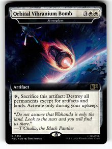 Orbital Vibranium Bomb - Scourglass (Extended Art) – 318 MSC: Commander: Marvel Super Heroes R NM
