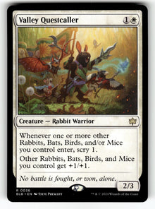 Valley Questcaller – 36 BLB: Bloomburrow R NM